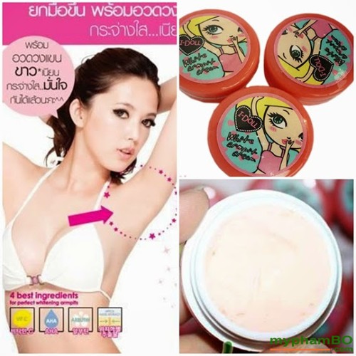 Kem tri tham nach IDOLL Thai lan white armpit cream (3)