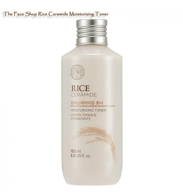 Nuoc hoa hong gao Rice ceramide moisture toner – The face shop (4)