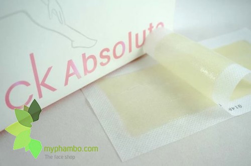 Mieng dan tay long CK Absolute hair remover waxed paper (3)