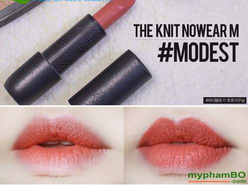 Son Espoir Lipstick No Wear dong M-OR403 MODEST Cam dat (7)