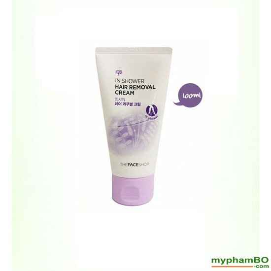 Kem ty lung The Face Shop - In Shower Hair Removal Cream