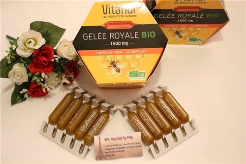 Sua ong chua Vitaflor Bio 1500mg - Phap (2)