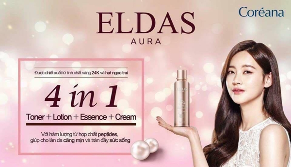 Serum Eldas AURA Shine Gold Pearl Premium Peptide (1)