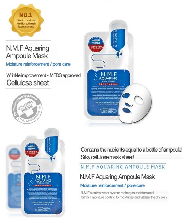 Mat Na Kiem Dau Mediheal NMF Aquaring Ampoule Mask (2)