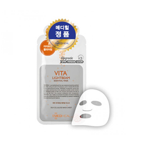 Mat na duong trang Mediheal Vita Lightbeam Essential Mask (1)