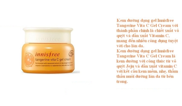 Kem Duong Da Innisfree Tangerine Vita C Gel Cream (2)