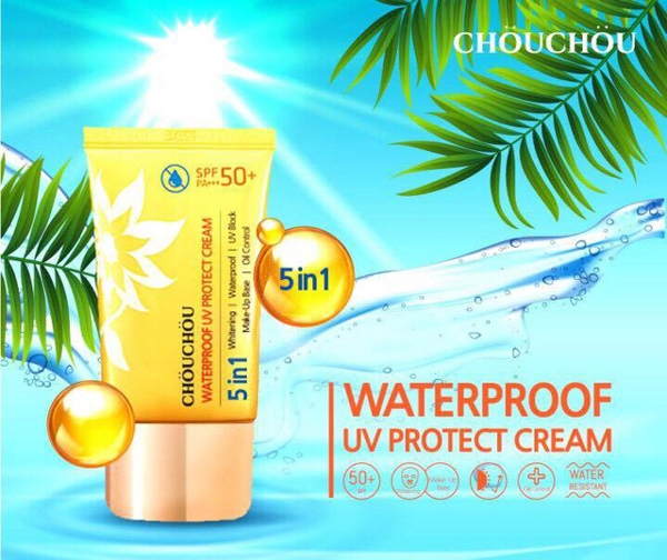 Kem chong nang Chou Chou Waterproof SPF50+++ (9)