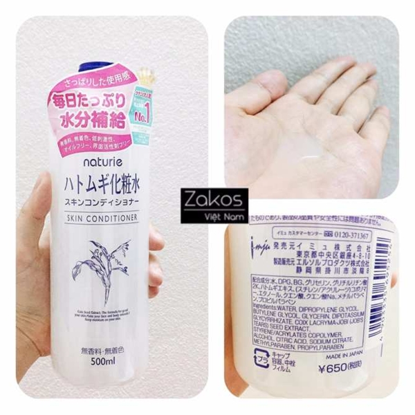 Nuoc Hoa Hong Y Di Naturie Skin Conditioner - Nhat ban (7)