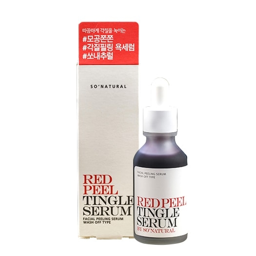 Serum tai tao Red Peel Tingle Serum So natural - Han quoc (5)