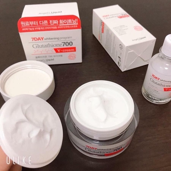 Kem Duong Trang Da 7Day Whitening Program Glutathione 700 V-Cream (4)