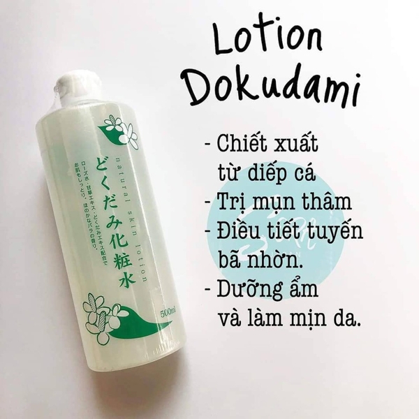 Nuoc hoa hong diep ca Dokudami Natural Skin Lotion Nhat (6)