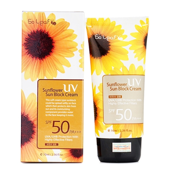 Kem chong nang Sunflower UV Sun Block Cream SPF50Pa+++ (2)
