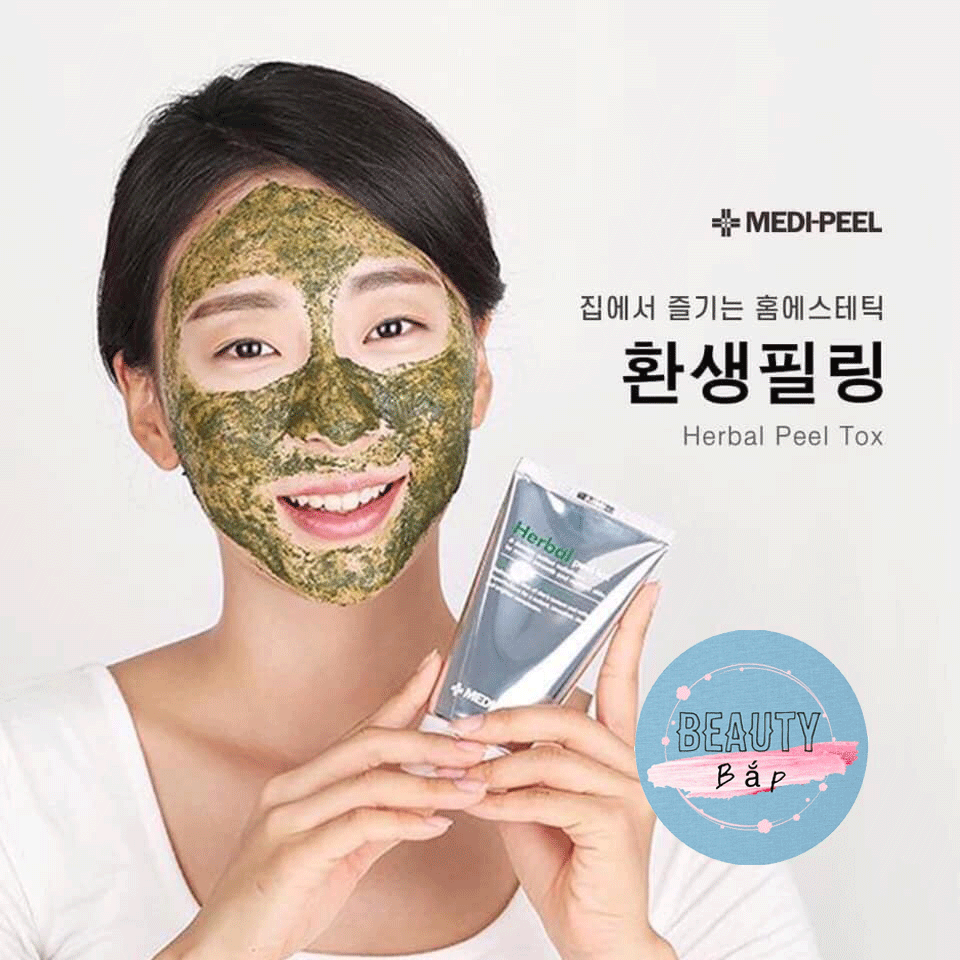 Mặt nạ thải độc Medi-Peel Herbal Peel tox wash off type cream mask 120ml