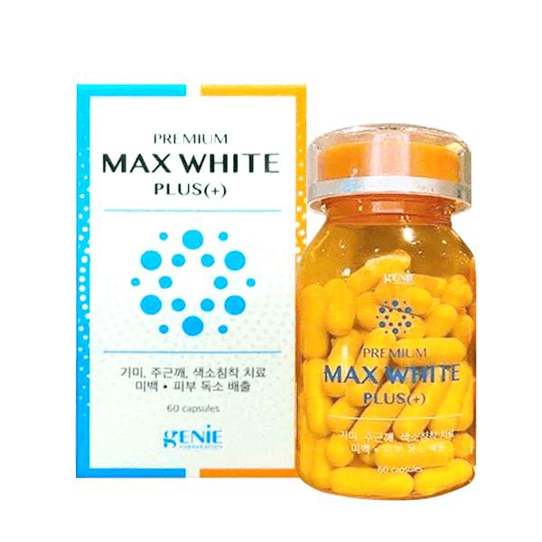 Viên uống trắng da Genie Premium Max White Plus hàn quốc