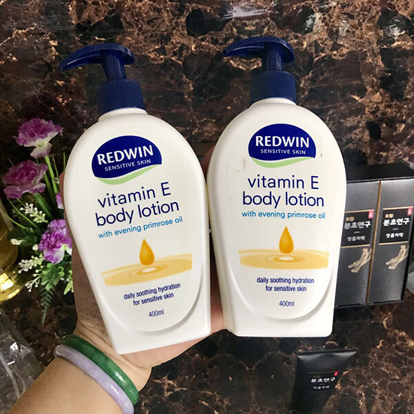 Kem Dưỡng Da Redwin Vitamin E Cream Chai Vòi 400ml Của Úc