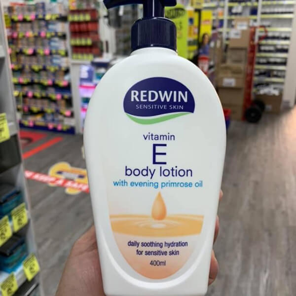 Kem Dưỡng Da Redwin Vitamin E Cream Chai Vòi 400ml Của Úc